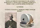 Poziv na predavanje iz znanstvenog kolokvija: U križu je spas/In cruce salus – Život i djelovanje dr. Josipa Marčelića biskupa dubrovačkog 1894.-1928.