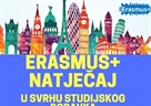 Natječaj za studentsku mobilnost u svrhu studijskoga boravka u okviru programa Erasmus+ za ak. god. 2018./2019.